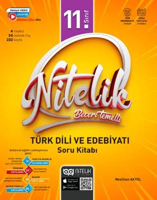 11. Sınıf Türk Dili ve Edebiyatı Beceri Temelli Soru Kitabı