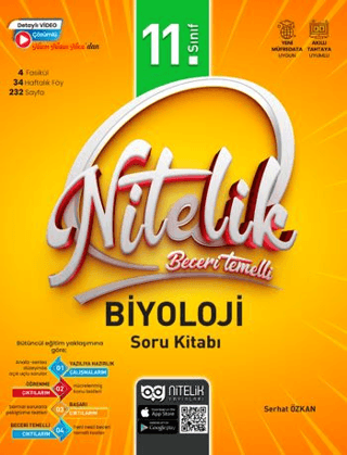 11. Sınıf Biyoloji Beceri Temelli Soru Kitabı