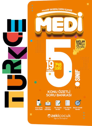5. Sınıf Medi Türkçe Konu Özetli Soru Bankası