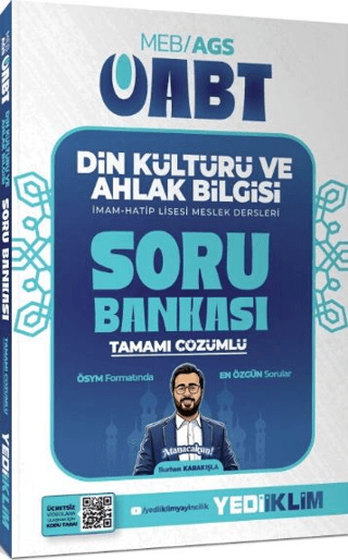 2027 MEB AGS ÖABT Din Kültürü ve Ahlak Bilgisi Tamamı Çözümlü Soru Bankası
