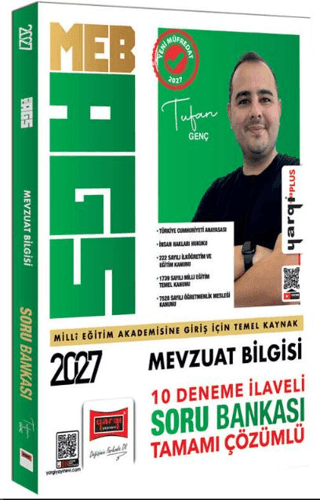 2027 MEB-AGS Mevzuat Bilgisi 10 Deneme İlaveli Tamamı Çözümlü Soru Bankası
