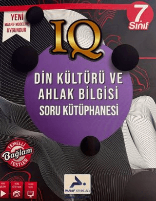 7. Sınıf Din Kültürü ve Ahlak Bilgisi Soru Kütüphanesi