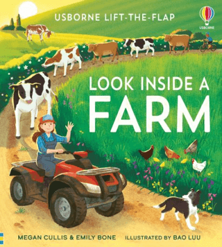 Lift-the-Flap Look Inside a Farm