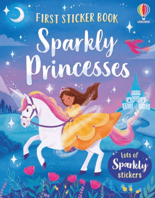 First Sticker Book Sparkly Princesses