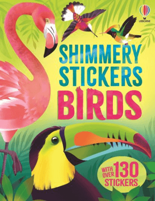 Shimmery Stickers Birds