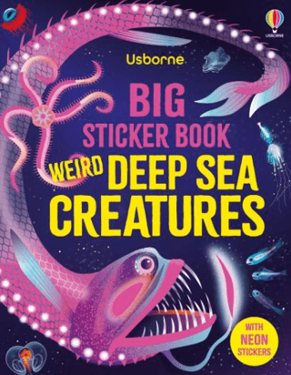 Big Sticker Book Weird Deep Sea Creatures