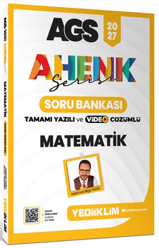 2027 MEB AGS Ahenk Serisi Matematik Tamamı Yazılı ve Video Çözümlü Soru Bankası
