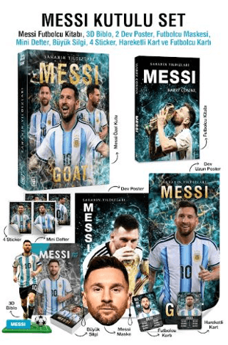 Messi Özel Kutulu Set – Sahanın Yıldızları