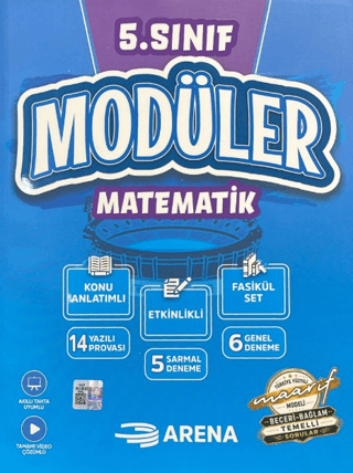 5. Sınıf Matematik Modüler Konu Anlatımlı Fasikül Set
