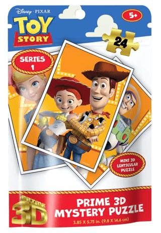 Disney Pixar Toy Story Series 1 Prime 3D Mystery Puzzle - 24 Parça
