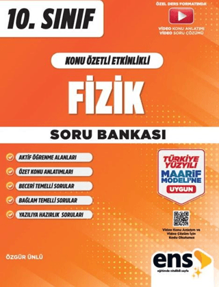 10. Sınıf Fizik Konu Özetli Etkinlikli Soru Bankası
