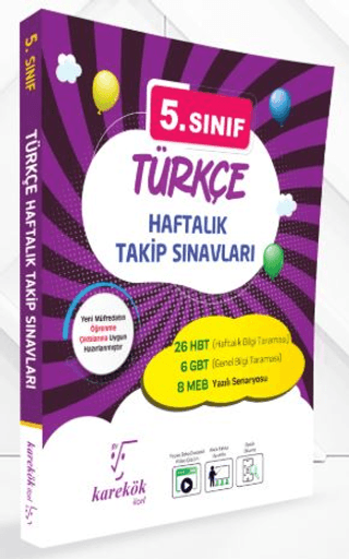 5. Sınıf Türkçe Haftalık Takip Sınavları