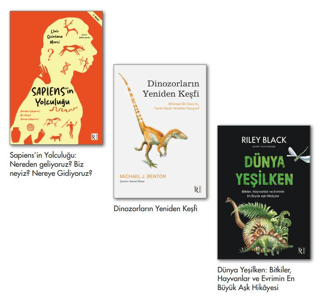 Dinozordan İnsan Evrimi Seti (3 Kitap)