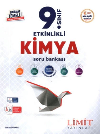 9. Sınıf Kimya Etkinlikli Maarif Soru Bankası