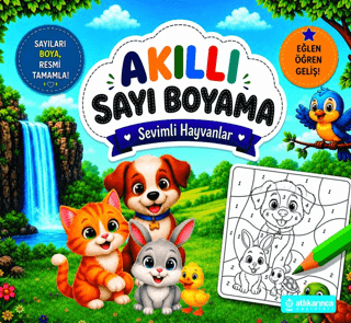 Akıllı Sayı Boyama - Sevimli Hayvanlar