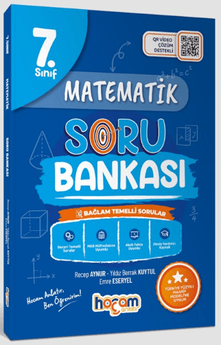 7. Sınıf Matematik Tamamı Video Çözümlü Soru Bankası (Maarif Model)