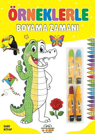 Örneklerle Boyama Zamanı - Sarı Kitap