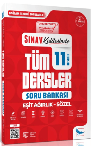 11. Sınıf Eşit Ağırlık Sözel Tüm Dersler Soru Bankası