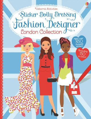 Sticker Dolly Dressing Fashion Designer London Collection