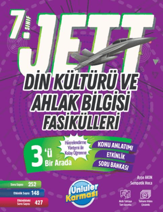 7. Sınıf Jett Din Kültürü ve Ahlak Bilgisi Fasikülleri
