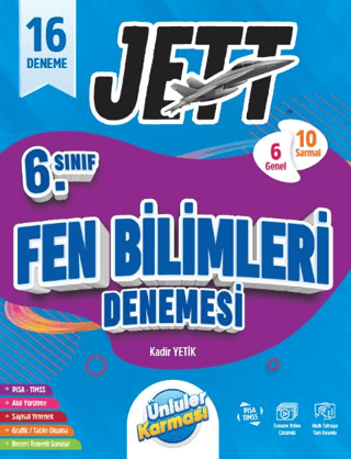 6. Sınıf Jett Fen Bilimleri 16 Deneme