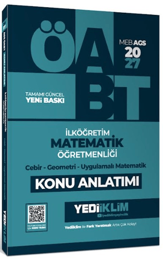 2027 MEB AGS ÖABT İlköğretim Matematik Öğretmenliği: Cebir - Geometri - Uygulamalı Matematik Konu Anlatımı