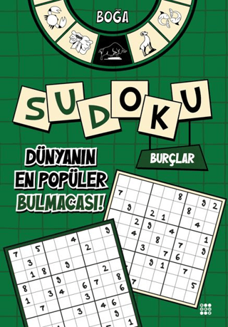 Burçlar Sudoku – Boğa (Kalem Hediyeli)