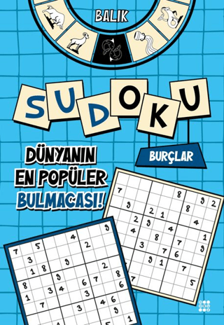 Burçlar Sudoku – Balık (Kalem Hediyeli)