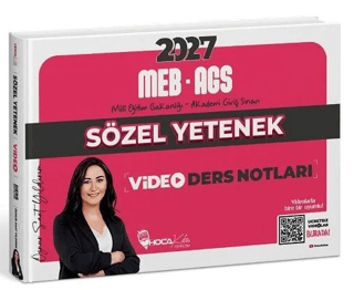 2027 MEB - AGS Sözel Yetenek Video Ders Notları