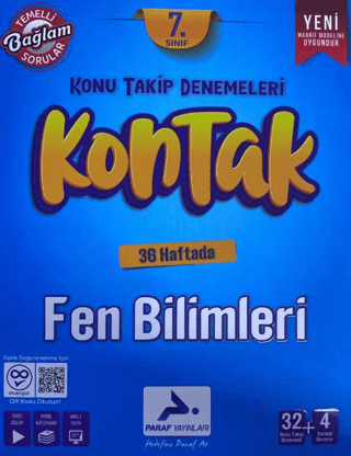7. Sınıf Kontak Fen Bilimleri Deneme