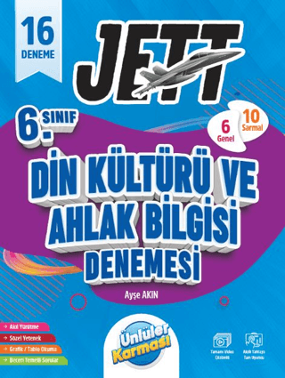 6. Sınıf Jett Din Kültürü ve Ahlak Bilgisi 16 Deneme