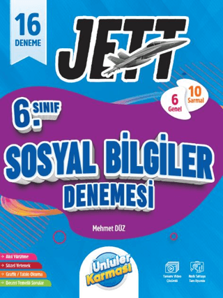 6. Sınıf Jett Sosyal Bilgiler 16 Deneme