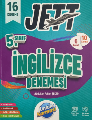 5. Sınıf Jett İngilizce 16 Deneme