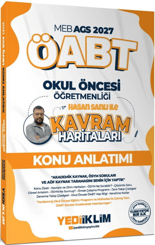 2027 MEB AGS ÖABT Kavram Haritaları ile Okul Öncesi Öğretmenliği Konu Anlatımı