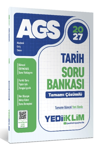 2027 MEB AGS Tarih Tamamı Çözümlü Soru Bankası