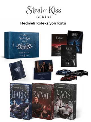Steal or Kiss Serisi - Kenar Boyamalı 3'lü Koleksiyon (Kutu Set)