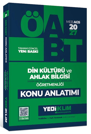 2027 MEB AGS ÖABT Din Kültürü ve Ahlak Bilgisi Öğretmenliği Konu Anlatımı