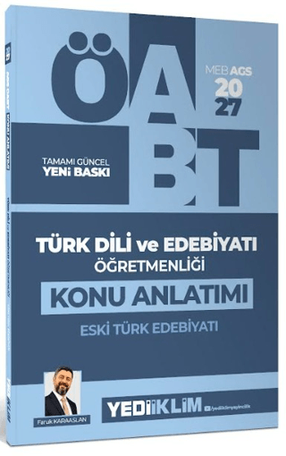 2027 MEB AGS ÖABT Türk Dili ve Edebiyatı Öğretmenliği Eski Türk Edebiyatı Konu Anlatımı