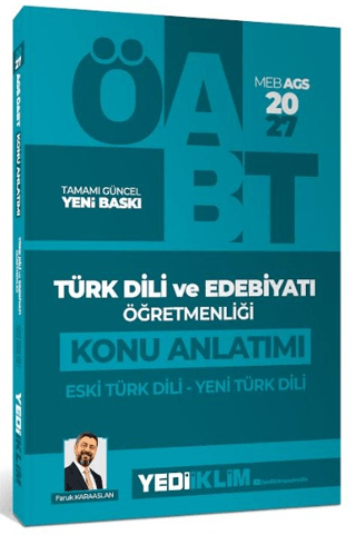 2027 MEB AGS ÖABT Türk Dili ve Edebiyatı Öğretmenliği Eski Türk Edebiyatı Konu Anlatımı