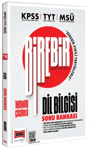 KPSS TYT MSÜ Birebir Tamamı Çözümlü Dil Bilgisi Soru Bankası