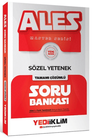 2027 ALES Sözel Yetenek Tamamı Çözümlü Soru Bankası