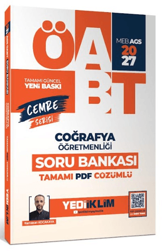 2027 MEB AGS ÖABT Cemre Serisi Coğrafya Öğretmenliği Tamamı Çözümlü Soru Bankası
