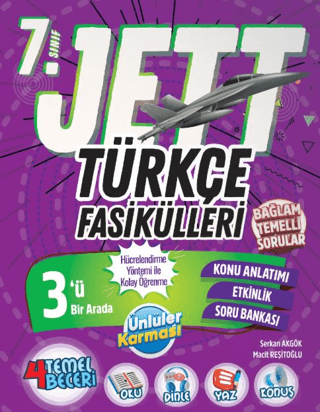 7. Sınıf Jett Türkçe Fasikülleri