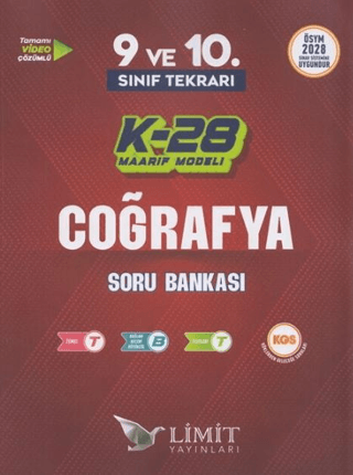 TYT 9. ve 10. Sınıf Tekrarı Coğrafya K-28 Maarif Model Soru Bankası