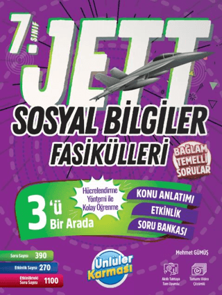 7. Sınıf Jett Sosyal Bilgiler Fasikülleri