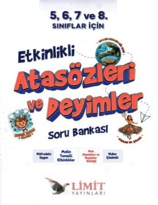 Ortaokullar için Etkinlikli Atasözleri ve Deyimler Soru Bankası