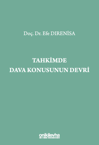 Tahkimde Dava Konusunun Devri