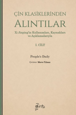 Çin Klasiklerinden Alıntılar 1. Cilt