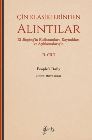 Çin Klasiklerinden Alıntılar 2. Cilt