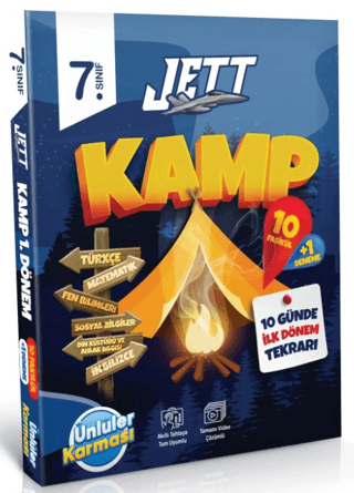 7. Sınıf 1. Dönem Jett Kamp 10 Fasikül